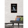 Trends International Episodic Drawing - Cat On The Hill Framed Wall Poster Prints - 2 of 4