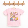 School Supplies Coquette - Kids Youth Short Sleeve Tee and Toddler Short Sleeve Tee - 2 of 3