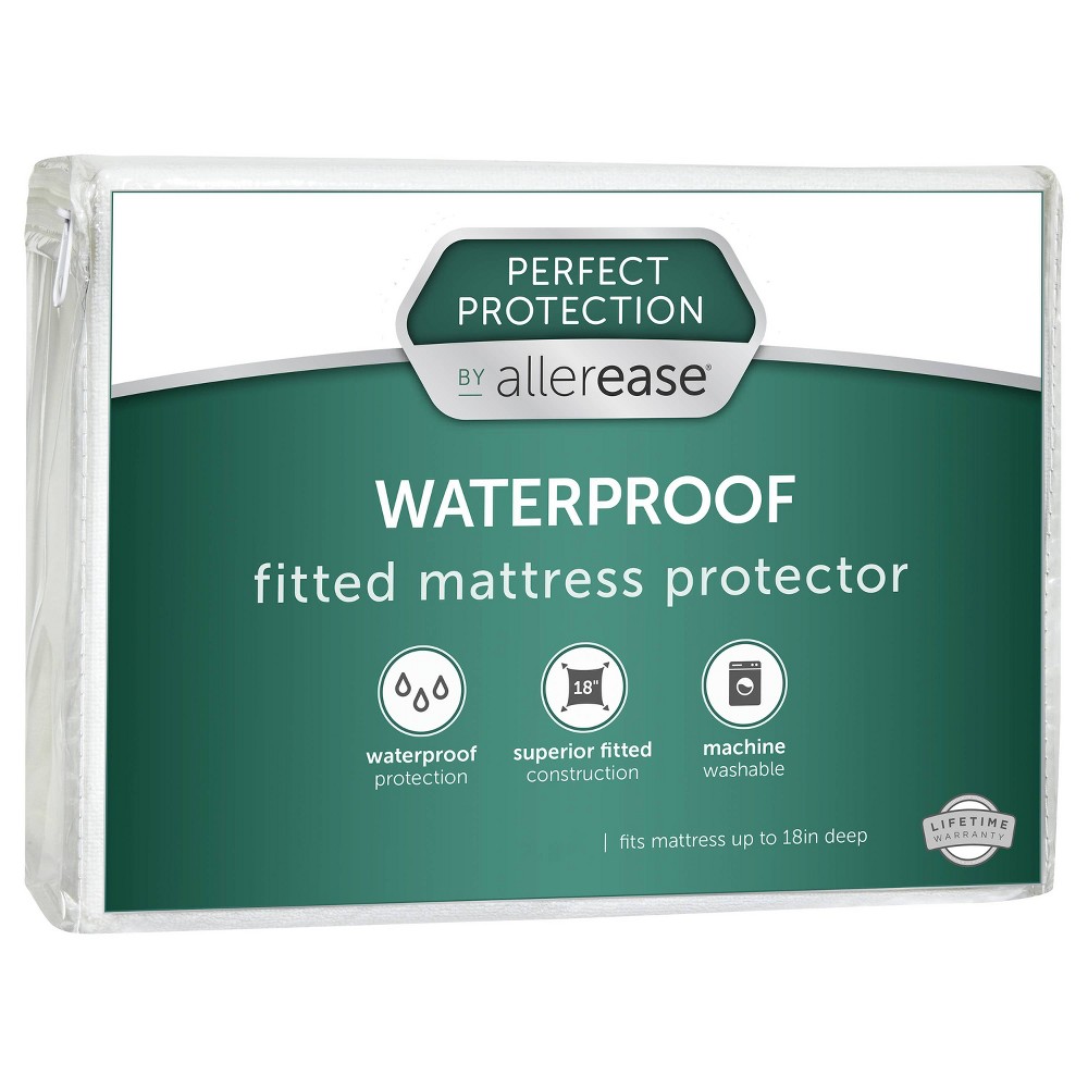 Queen Perfect Protection Waterproof Mattress Protector - Allerease