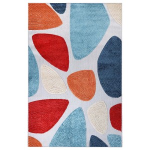 Modern Geometric Indoor Outdoor Area Rug by Blue Nile Mills - 1 of 4