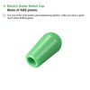 Unique Bargains ABS Plastic Strong Impact Resistance Good Surface Gloss Guitar Toggle Switch Knob Cap 5 Pcs - 4 of 4