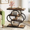 Tribesigns 4-Tier Narrow Side Table - 2 of 4