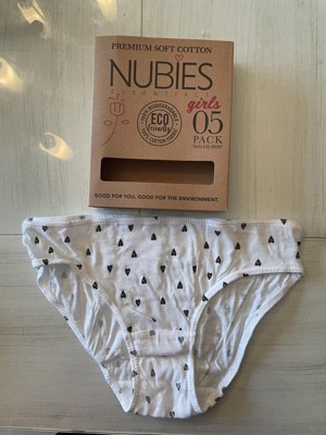 Neeba White Printed Cotton V-shape Panty Briefs for Kids, Summer Vshape  Innewear Underwear Panties Brief