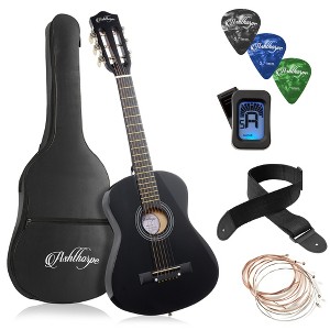 Ashthorpe Beginner Acoustic Guitar, Basic Starter Kit with Gig Bag and Accessories - 1 of 4