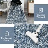 coucheta Multi-size Washable Retro Floral Accent Area Rugs, Vintage Foldable Non Slip Easy Care Carpet, for Living Room, Kitchen, Dining, Bedroom - 2 of 4
