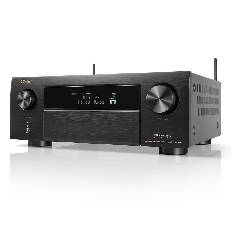 Denon AVR-X4800H 9.4 Channel 8K Home Theater Receiver IMAX Enhanced with Dolby Atmos/DTS:X and HEOS Built-In, 4 of 12