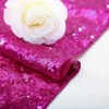 Wikineon Fuchsia Tablecloth 50x50 Inch Square Sequin Tablecloth Candy Sequin Table Linens Glitter Tablecloth Wedding Sequin Tablecloth - 4 of 4