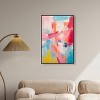 Art Remedy Sorbet Abstract Retro Abstract Wall Art Framed - 2 of 4