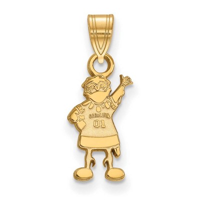Black Bow Jewelry 10k Yellow Gold South Carolina Gamecocks NCAA Small Pendant