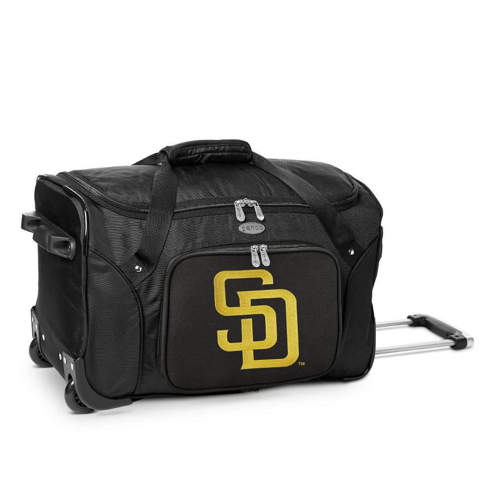 Photos - Travel Bags MLB San Diego Padres 22" Rolling Duffel Bag