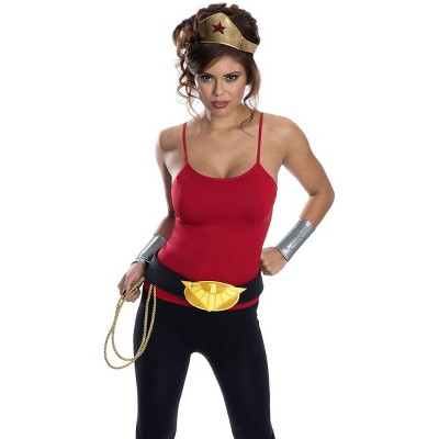 Ruby Slipper Sales Co., LLC (Rubies) DC Comics Wonder Woman Costume Accessory Kit Adult Standard