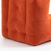 Sapphtopaz Comfortable Bean Bag Chair Lazy Sofa Chair Bean Bag Chairs for Adults with Memory Foam and Ottoman Accent Chair for Living Room, Bedroom - 2 of 4