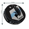 MLS Minnesota United FC Circle Plushlete Pillow - 3 of 3