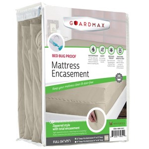 Guardmax Waterproof Mattress Protector Encasement with Zipper - 1 of 4