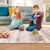 Area Rugs Moroccan Rugs Geometric Rug Non-Slip Rugs Abstract Distressed Accent Carpet - 4 of 4