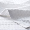 TOWN & COUNTRY EVERYDAY 6-Piece Textured Windowpane Set, 2-Bath Towels, 2-Hand Towels, 2-Washcloths, 100% Cotton, Plush & Absorbent 550GSM, White - 2 of 4