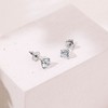 Girls' 6mm Prong Set Screw Back Sterling Silver Earrings - In Season Jewelry - 4 of 4