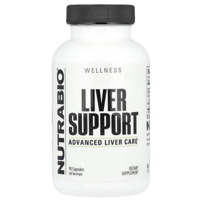 NutraBio Liver Support, 90 Capsules