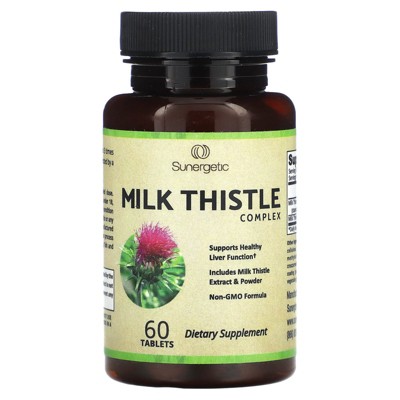 Sunergetic Milk Thistle Complex, 60 Tablets