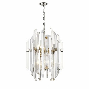 Z-Lite Bova 9 - Light Chandelier in  Polished Nickel - 1 of 3