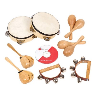 Westco Natural Beginner Rhythm Band Set - 8 Instruments