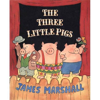 The Three Little Pigs - (Picture Puffin Books) by  James Marshall (Paperback)