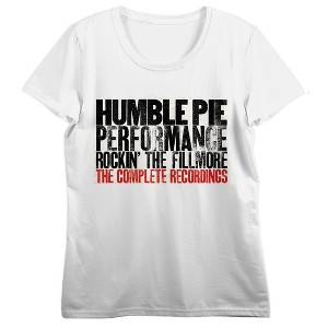 Humble Pie Rockin The Fillmore Women's White Short Sleeve Tee - 1 of 2