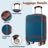 Whisen 20" Hardshell Carry-On with Spinner Wheels & TSA Lock - 3 of 4