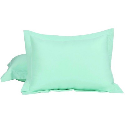Details about   NEW Vintage Pencale Cotton Mint Pastel Green Pillow Cases 