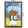Trends International We Bare Bears - Key Art Framed Wall Poster Prints - 3 of 4