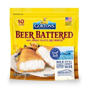 Gorton's Beer Battered Fish Fillets - Frozen - 18.2oz - 1 of 4