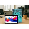 LINSAY 10.1"Octa Core  256GB Storage Android 15 Tablet with Flowers Marble Case - 4 of 4