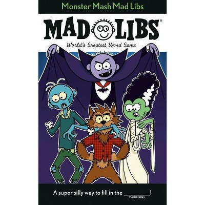 Monster MASH Mad Libs - by  Tristan Roarke (Paperback)