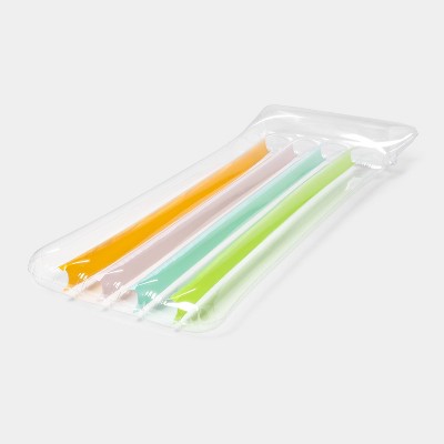 Inflatable Pool Lounge Float Rainbow 