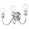 Livex Lighting Lansdale 3 - Light Vanity in  Polished Chrome - 2 of 4