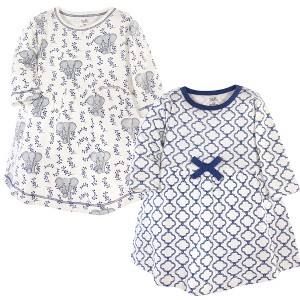 Luvable Friends Touched by Nature Long-Sleeve Dresses 2pk - 1 of 2