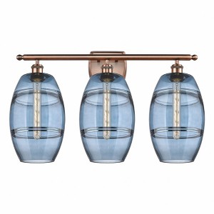 Vaz - 3 Light Bath Vanity In Industrial Style-10.88 Inches Tall and 28 Inches Wide - 1 of 1