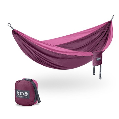 Eno Eagles Nest Outfitters Doublenest Lightweight Camping Hammock 1 To 2 Person Plum berry Target