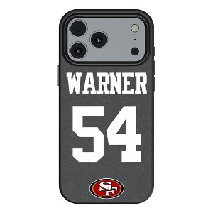 NFL San Francisco 49ers Players Game Tactic MagSafe Compatible Cell Phone Case for Apple iPhone 17 Series - 1 of 4