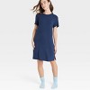 Women's Cloud Knit Pajama T-Shirt Dress - Auden™ - 3 of 4