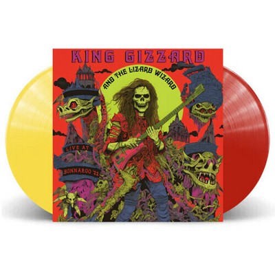 King Gizzard and the Lizard Wizard - Live at Bonnaroo 22 - Red & Yellow (Colored Vinyl Red Yellow Gatefold LP Jacket)
