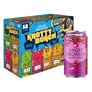 Angry Orchard Hard Cider Seasonal Variety Pack - 12pk/12 fl oz Cans - 1 of 4