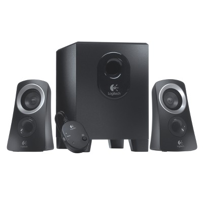 Logitech Z313 Speaker System with Subwoofer - Black (980-000382)