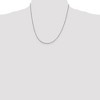 Black Bow Jewelry 1.25mm Sterling Silver Solid Round Box Chain Necklace - 2 of 4