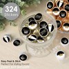 Big Dot of Happiness Prom - Prom Night Party Small Round Candy Stickers - Party Favor Labels - 324 Count - 2 of 4