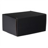Stockroom Plus 25 Pack Corrugated Packaging Boxes for Shipping, Cardboard Mailers for Small Business, Boutiques, Black, 8 x 6 x 4 in - 4 of 4