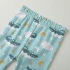 Owlivia Organic Cotton Baby Long Sleeve Pajama Sets, Toddler 2Pc Sleepwear - Crocodile - 4 of 4