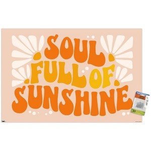 Trends International Hey Happy - Soul Full Of Sunshine Unframed Wall Poster Prints - 1 of 4