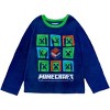 Minecraft Boys' 2-Piece Microfleece Sleepwear Pajama Sets - 2 of 4