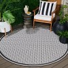 Terrace TER800 Power Loomed UV Resistant Stain Resistant Non-Shedding Indoor/Outdoor Rugs - Safavieh - 2 of 4